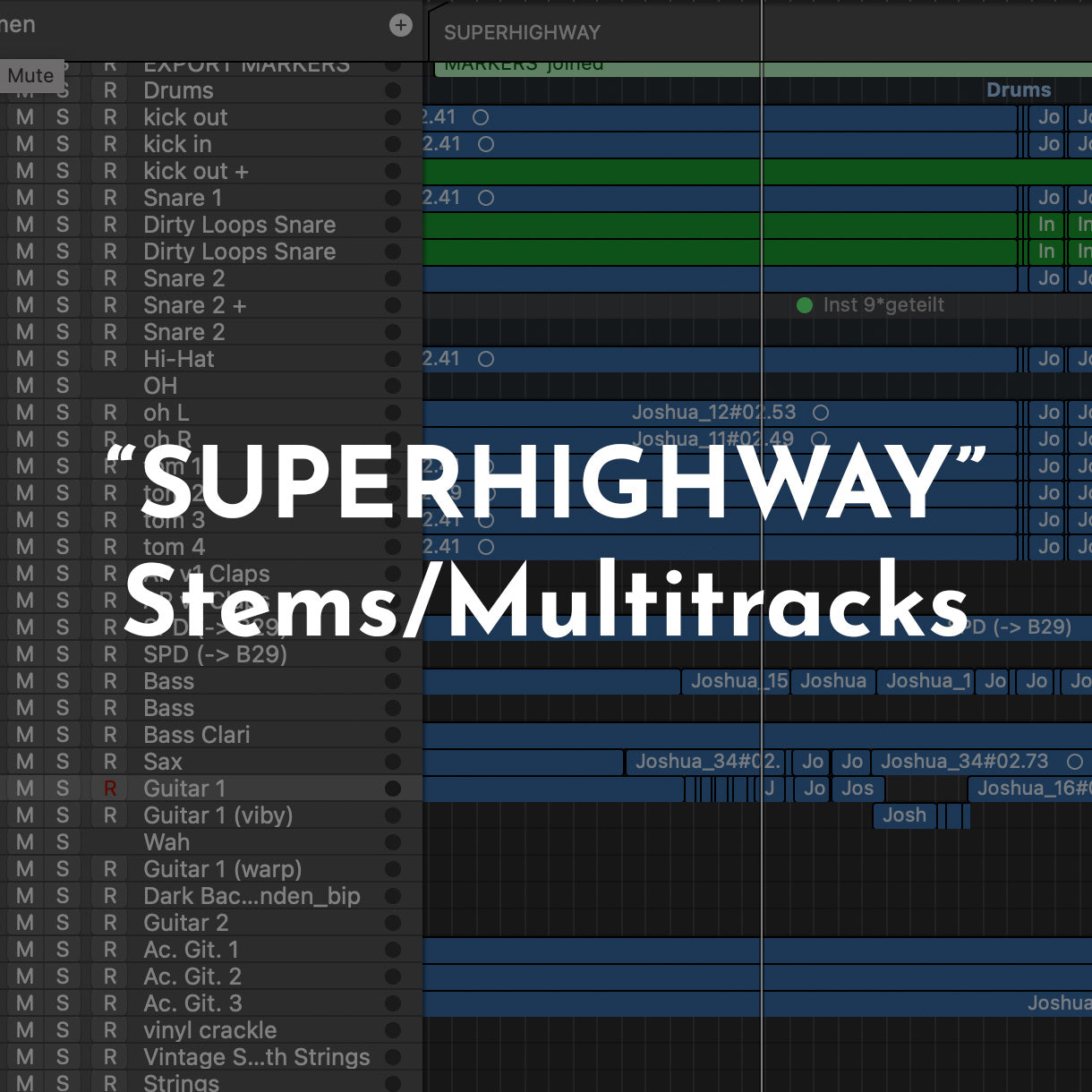 "SUPERHIGHWAY" Stems / Multitracks